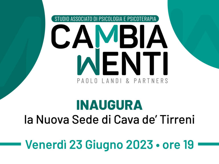 Inaugurazione Studio Cambiamenti